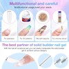 GELLAKTIK All-in-One Solid Builder Nail Gel Kit: 60g Hard Gel