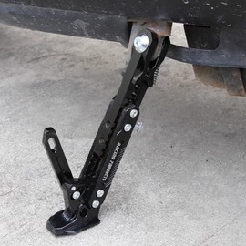 Motorcycle Kick Stand | Motorcycle Parking Kickstand Side Support - Adjustable Modified Motorbike Accessories, Tripod Holder for Dirt Pit Bike