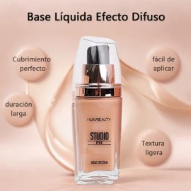 Base Líquida Studio Fix, Cubrimiento Perfecto, Larga Duració