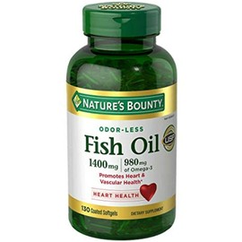 Nature's Bounty NB Fish Oil 1400 mg Omega-3 Softgels