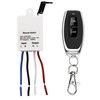 QIACHIP Light Switch and Mini Receiver Kit, 200ft RF Range,AC