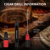 HANCIGAR 4-in-1 Cigar Punch Enhancer Tool Built-in Nubber Punch &