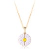 Daisy I Love You Necklace for Girls Women Gold Inspirational
