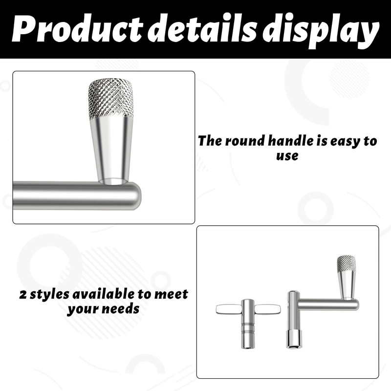 Drum Key Tool,4 PCS Drum Keys,Adjustable Drum Wrench Tool,Drum Tuning