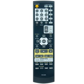 RC-645S Replacement Remote Control Commander Compatible with Onkyo 5.1ch Home Theater System HT-S4100 HT-S4100S 5.1 Channel AV Receiver TX-SR304 TX-SR304S