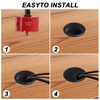 Hole Saw 60 mm with 6 Pieces Cable Guide Desk