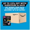 U by Kotex Barely There Liners, Light Absorbency, Regular, Fragrance-Free,