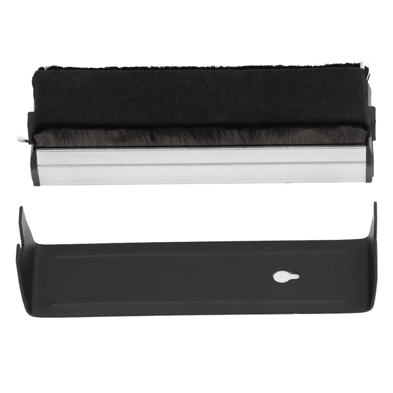 Vinyl Record Brush Aluminum Alloy Anti Static Fine Bristles Audio