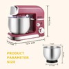 Kitchen in the box Stand Mixer,3.2Qt Small Electric Food Mixer,6
