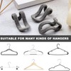 Pack of 40 Clothes Hangers Hooks, Non-Slip Mini Hanger Connectors,