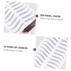Baluue 3sets False Eyebrow Stickers Instant Natural Brows Easy Application