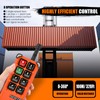NEWTRY 8 Buttons Wireless Crane Remote Control 12V 2 Transmitters