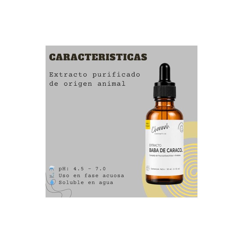 30ML Extracto de Baba de Caracol (Snail Secretion Filtrate) Activo