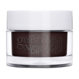 Gelish Gelish Xpress Powder Dip Collection (Black Cherry Berry) Dark Burgundy Nail Dip Powder, Vibrant Color, Professional Quality, High Shine, Chip-Resistant, 0.3 ounce.