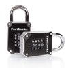 2 Pack Fortlocks Gym Locker Lock - 4 Digit, Heavy