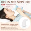 Ehucon Dysphagia Regulating Drinking Cup for Swallowing and Disorders People,Dispenses