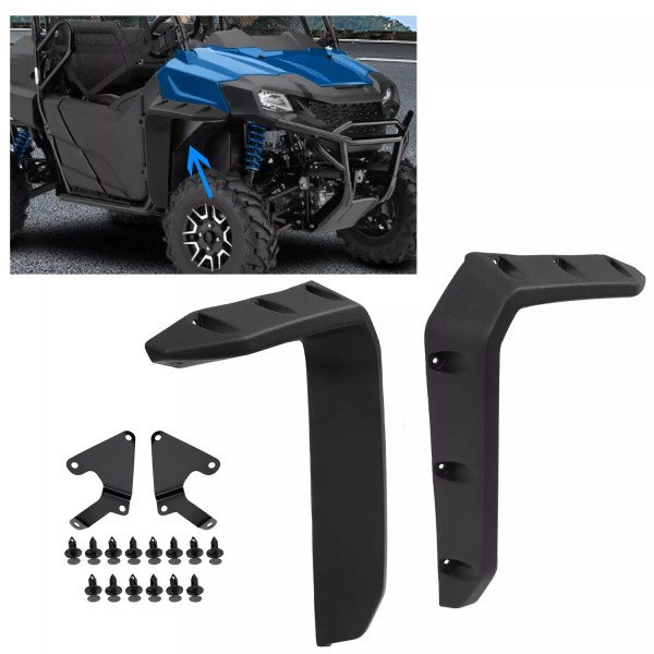 Unbranded For Honda Pioneer 700 2/4 2014-2021 Pair Front Fender