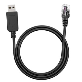 Jsvecip Radar Detector Cable, USB to RJ11 Plug Cable,for Escort Radenso XP Uniden Beltronics Cobra Whistler Radar Detector,Replacement Power Cable for Radar Detectors.(RJ11-6.56ft)