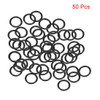 sourcingmap Nitrile Rubber O-Rings 6mm OD 4mm ID 1mm Width,