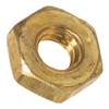 Hillman 1109 Brass Hex Nut 8-32 in. 48-Pack