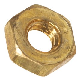 Hillman 1109 Brass Hex Nut 8-32 in. 48-Pack