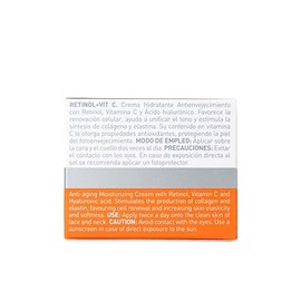Genové Fluidbase Rederm Crema con Retinol y Vitamina C, envase con 30 ml