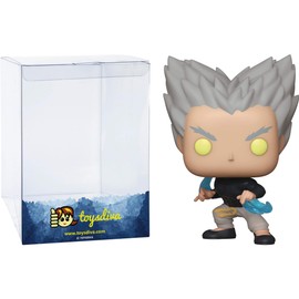 Garou [Glow-in-Dark] (Specialty Series): P o p ! Animation Vinyl Figurine Bundle with 1 Compatible 'ToysDiva' Graphic Protector (720-47350 - B)