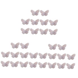 LALAFINA 30pcs Cute Butterflies Hair Clips for Girls and Women Small Barrettes for Hair Styling Eye-catching Accessories for Daily Wear and Parties