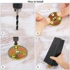 TURSTIN Furniture Legs Plastic Sofa Couch Legs Square Tapered Feet