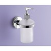 Gedy Gedy FE81-13 Wall Mounted Rounded Frosted Mounting, Chrome