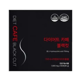 upright Correct Diet Black Cut Coffee Flavor 60 sachets x 1 / 올바른 다이어트 블랙컷 커피맛 60포 x 1개