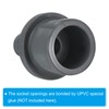 PATIKIL UPVC Reducer Pipe Fitting 32mm OD 16mm Barbed, 2