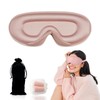 3D Sleep Mask for Side Sleepers, Blackout & Zero Pressure