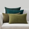 Set of 4 Green Topfinel Cushion Covers 30 x 50