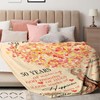 Winkwarm 50th Anniversary Blanket Gifts, 50th Wedding Anniversary Blanket Gifts