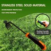 3 Pack Gardening Hand Weeders, Weeding Tools, Uprooting Weeding Tools,