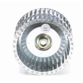 Humidaire 2-6086 High-Efficiency Blower Wheel - 7-31/64" Diameter, 4" Width, CW Rotation, 2700 RPM - Dual Inlet for HVAC Systems