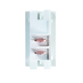 RV Designer RV Designer S265, Rocker Switch, 10 Amp, On / Off, SPST, White w/ Gold Text, DC Electrical