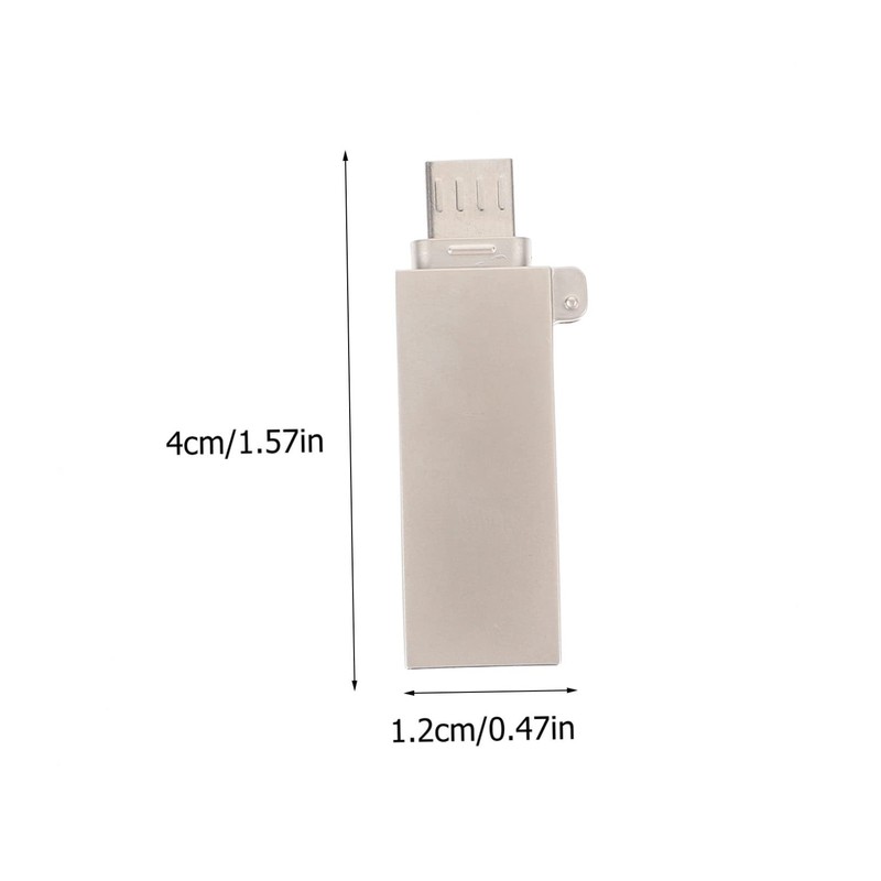 Gatuida 3pcs USB Reader Adapter for Mobile Devices Data Converter