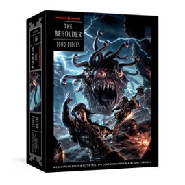 The Beholder Puzzle: A 1000-piece Jigsaw Puzzle Featuring the Most Eye-conic Creature from Dungeons and Dragons: Jigsaw Puzzles for Adults