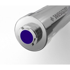 Wessper AWF-SWR-P-ANM-W FITaqua, KDF, 1/2 Thread, Shower Filter Against Limescale and Chlorine, Reduces Hair Loss and Skin Retention, Wellness, Brand Filter, Limescale Filter for Shower & Bathtub