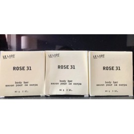 Le Labo 3 Le Labo Rose 31 body Bar Savon Pour Le Corps 2oz (60g) each Total of 6oz. New
