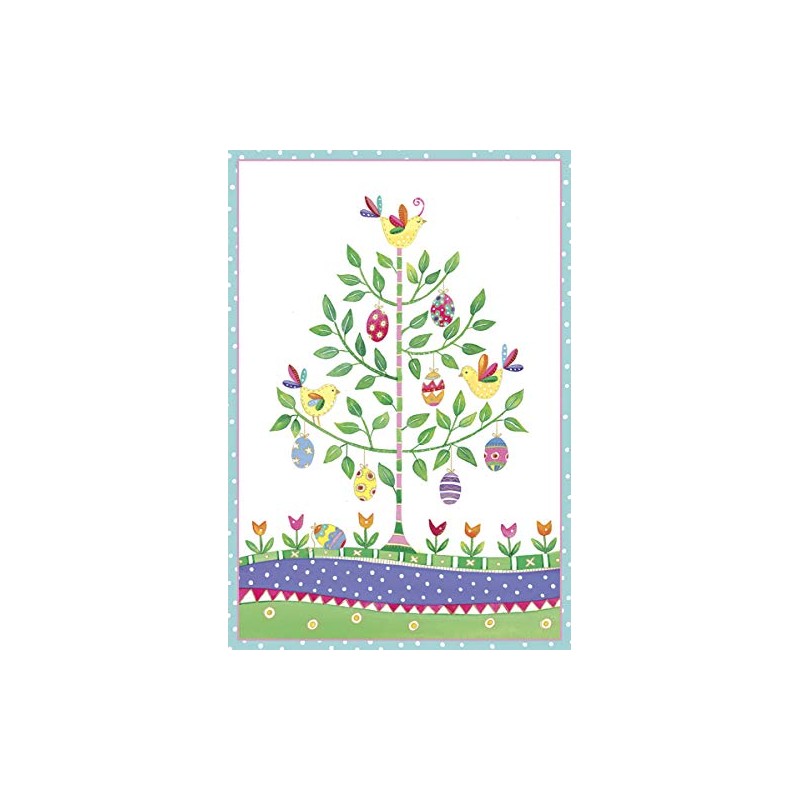 Caspari 5 Greeting Cards Notelets & envelopes - Easter Cards