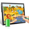RTjoy Rechargeable A4 LED Light Tracing Pad, Adjustable Battery Powered