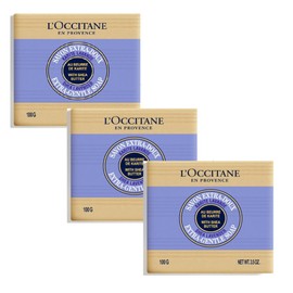 LOccitane L'Occitane Shea Butter Lavender 100g Set of 3 Moisturizing Care / LOccitane 록시땅 시어버터 라벤더 100g 3개 세트 보습 케어