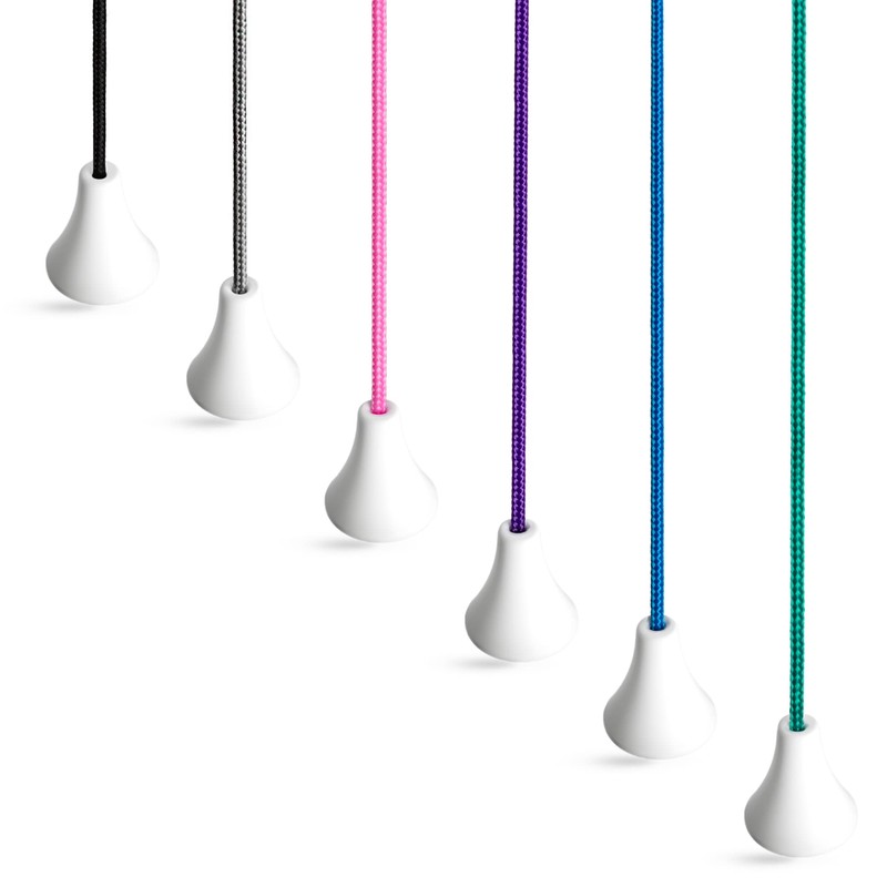 sleeklight Ceiling Switch Pull Cord String, with Ice White Bell