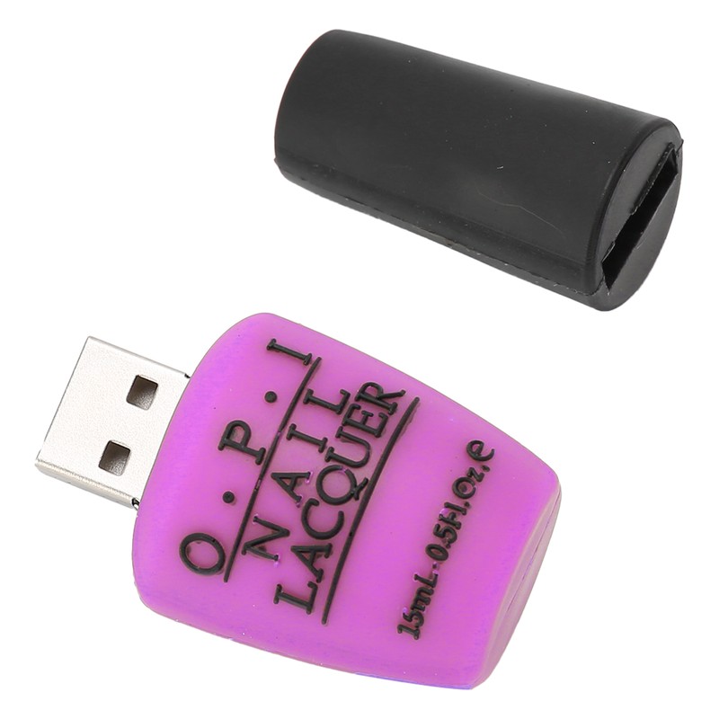 USB Flash Driver Interesting Silicone Perfume Bottle Portable Storage Memory