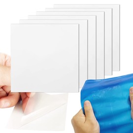 TPU Pool Repair Patch Kit for Air Mattress, Bounce House, Swimming Pool, Tent, Canvas, Canopy, Pool Floats, Tubes Air Bed and Inflatable Toys, 3.5 in x 3.5 in x 6 Pcs