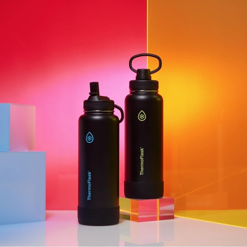 ThermoFlask 24 oz Double Wall Vacuum Insulated Stainless Steel Water