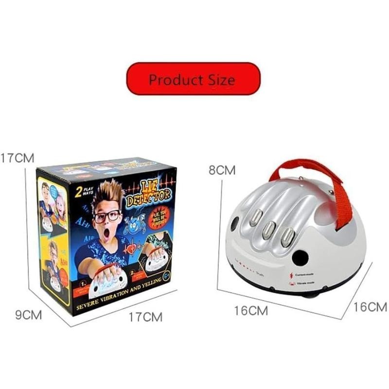 Electric Shocking Lie Detector, Tricky Novelty Game Interesting Polygraph Test